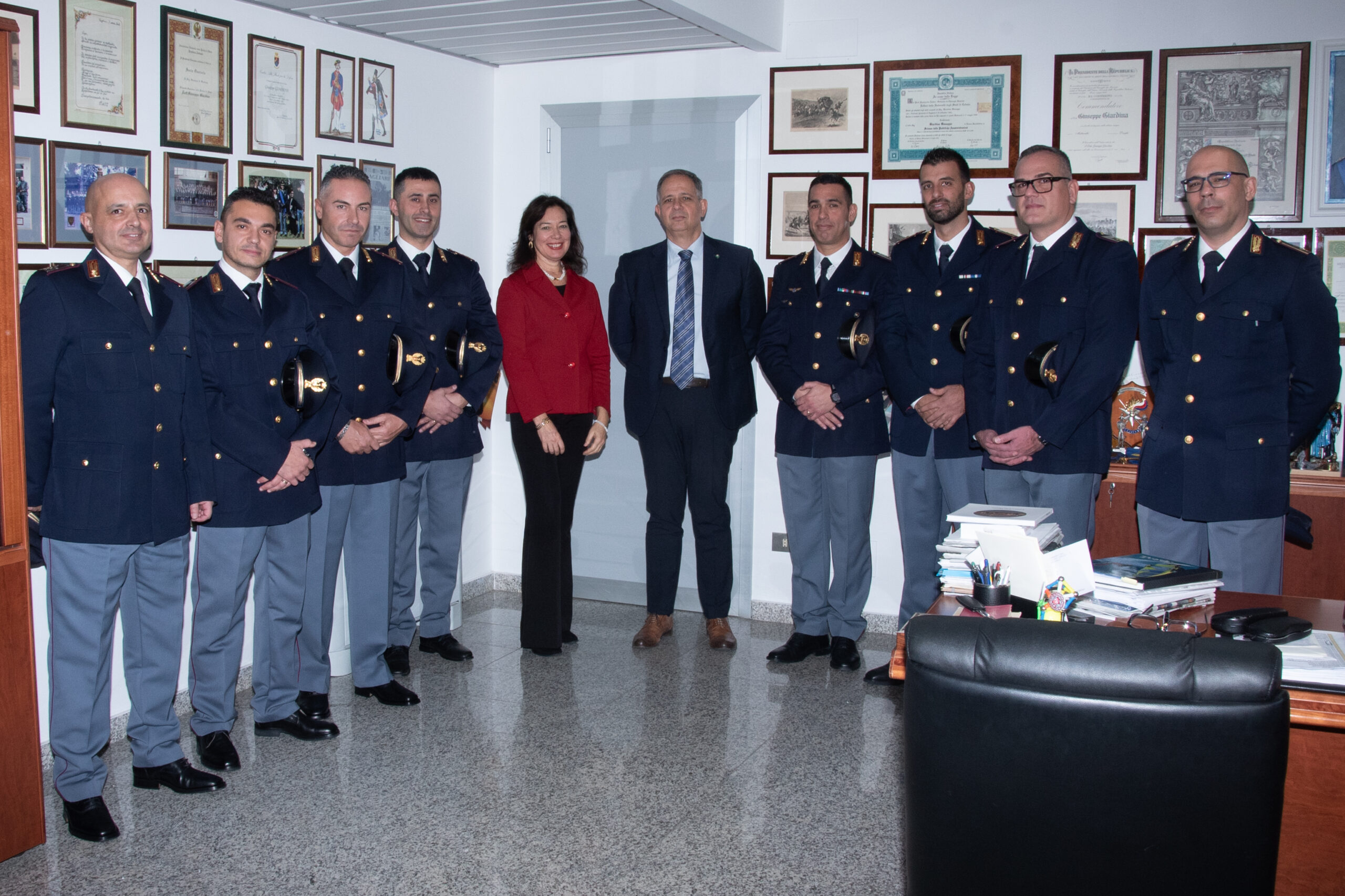 Questura Di Oristano Invio Foto Nuovi Vice Ispettori Della Polizia Di