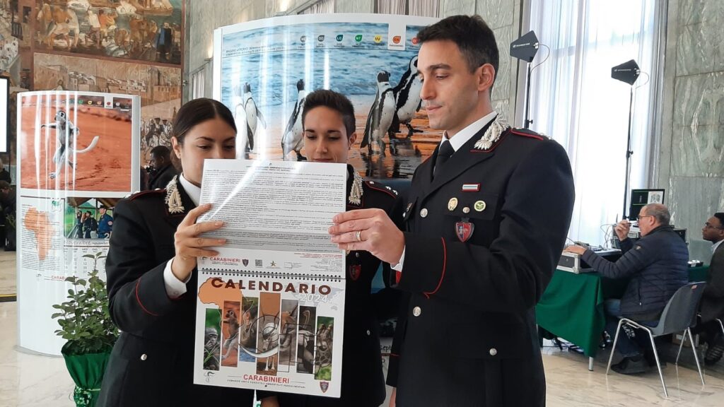 CARABINIERI presentati il Calendario CITES e i dati dell attività