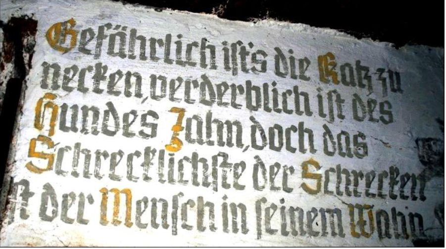 Comunicato stampa: Presentazione del restauro del dipinto del Bunker Regelbau 668 venerdì 21 ottobre.