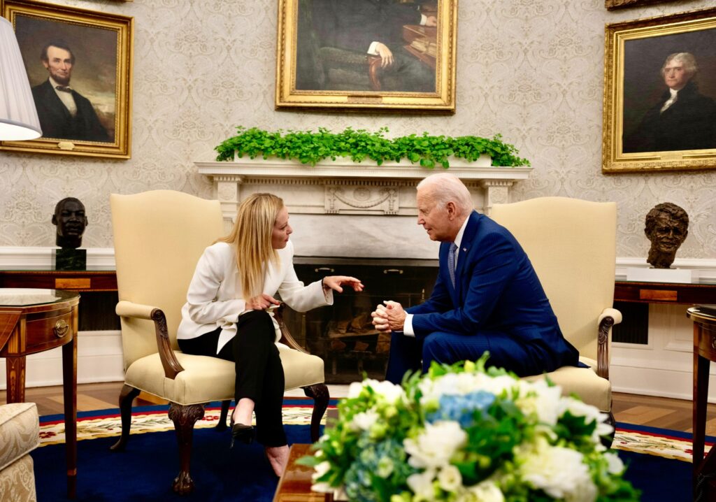 Italia-Usa, Meloni: incontro con Biden per ribadire profonda amicizia e discutere dei comuni interessi strategici