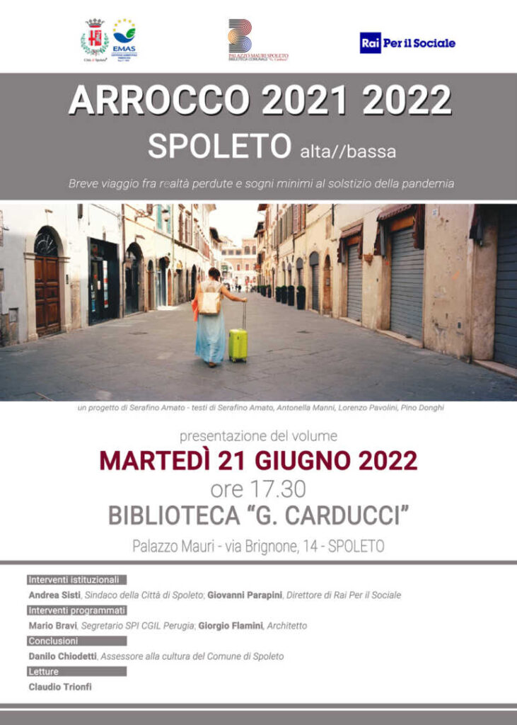 ARROCCO 2021-2022. SPOLETO alta//bassa | Presentazione martedì 21 giugno, ore 17.30