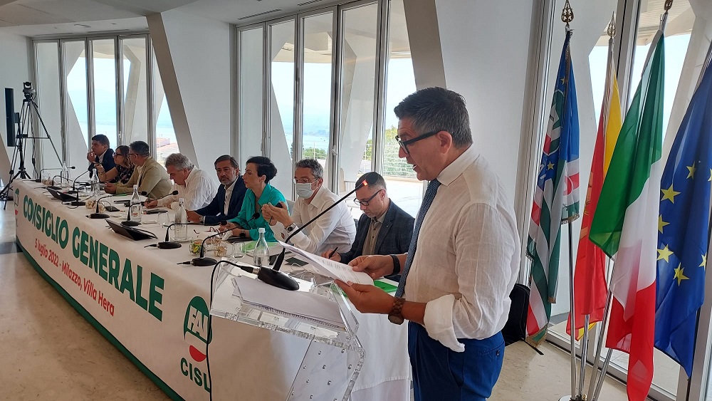 Lavoro, svolto a Milazzo Consiglio Generale Fai-Cisl: “Valorizzare le tute verdi contro i cambiamenti climatici”