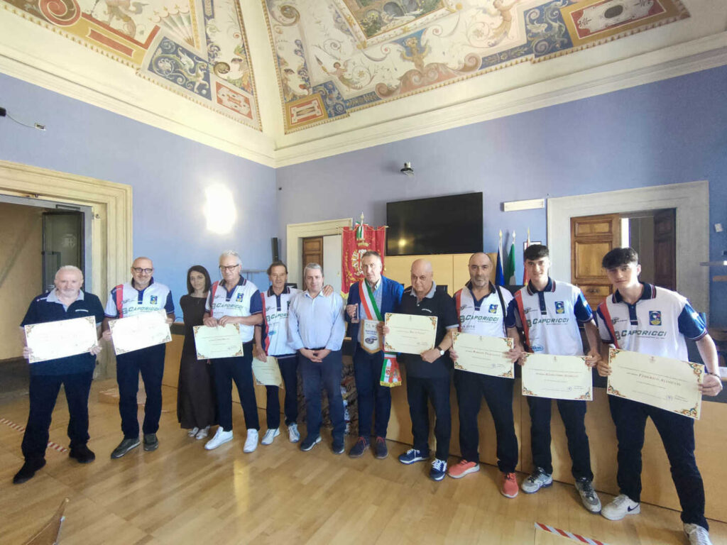 Premiati gli atleti della Spoleto Nuoto e della Bocciofila “Città di Spoleto”
