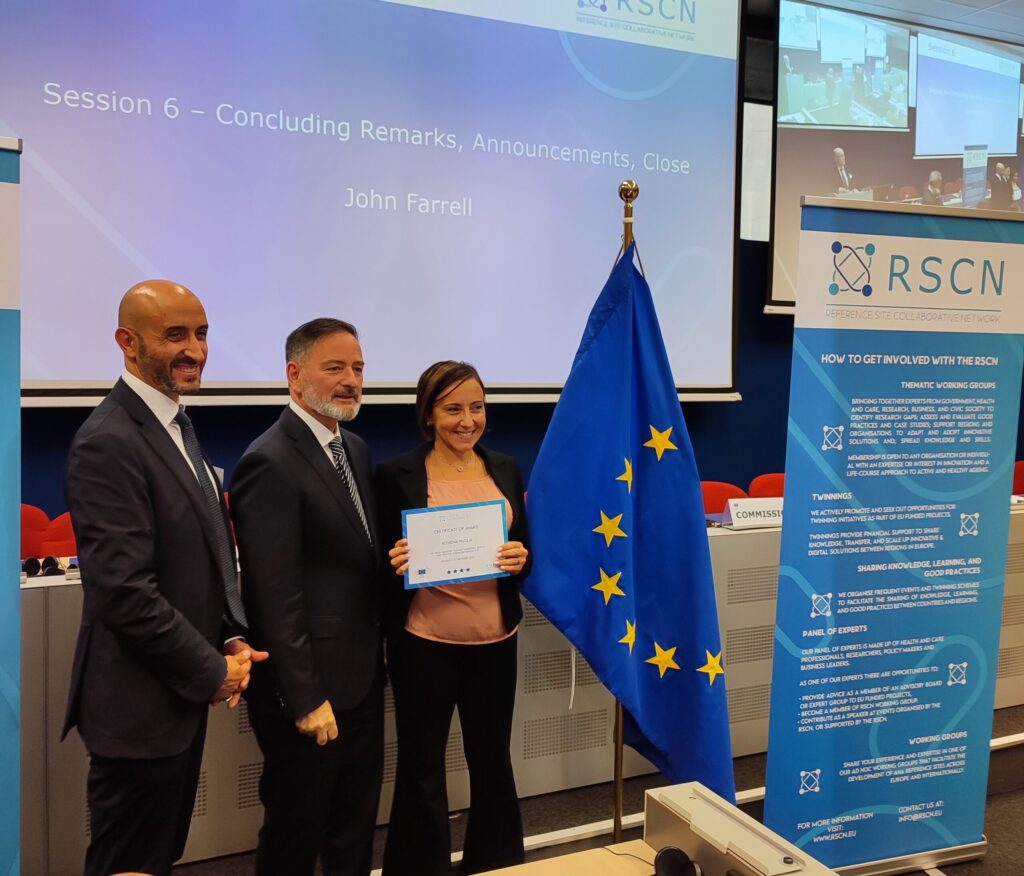 Agenzia regionale 1015.22 Emiliano e Barone_ Puglia premiata Reference site europeo per invecchiamento sano e attivo