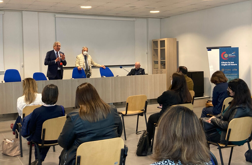 immagini tour con dirigenti scolastici a cura del Rettore