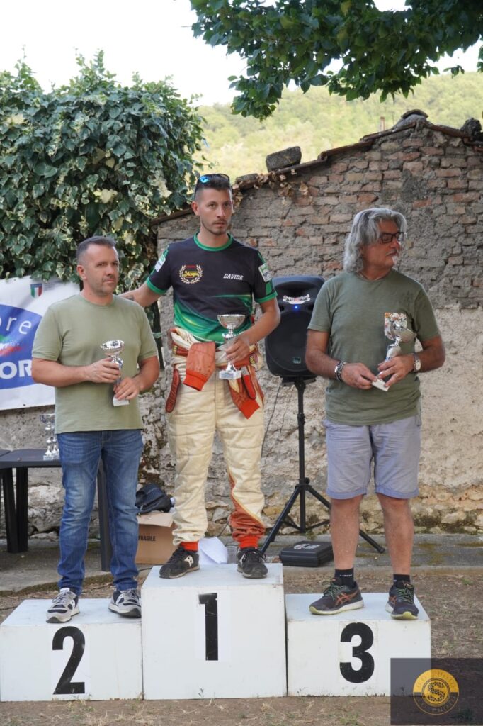 Primo slalom Isola Liri – Arpino, vince Davide Belli, le congratulazioni di Gianluca Quadrini