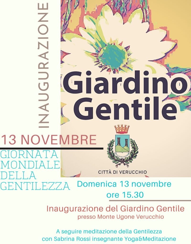 Verucchio inaugura il primo “Giardino Gentile” della provincia