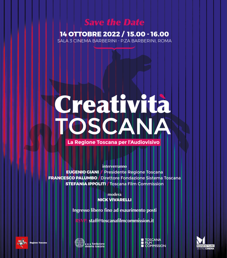 MIA MARKET: CREATIVITA’ TOSCANA. LA REGIONE TOSCANA PER L’AUDIOVISIVO