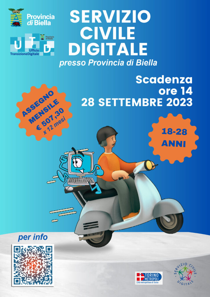 CS | Servizio Civile Digitale in Provincia di Biella