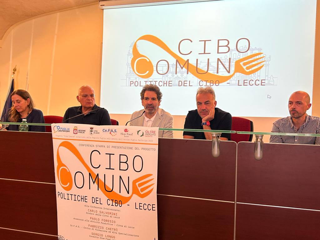 “Cibo Comuneâ€, presentato il progetto per l’adozione del Piano del Cibo