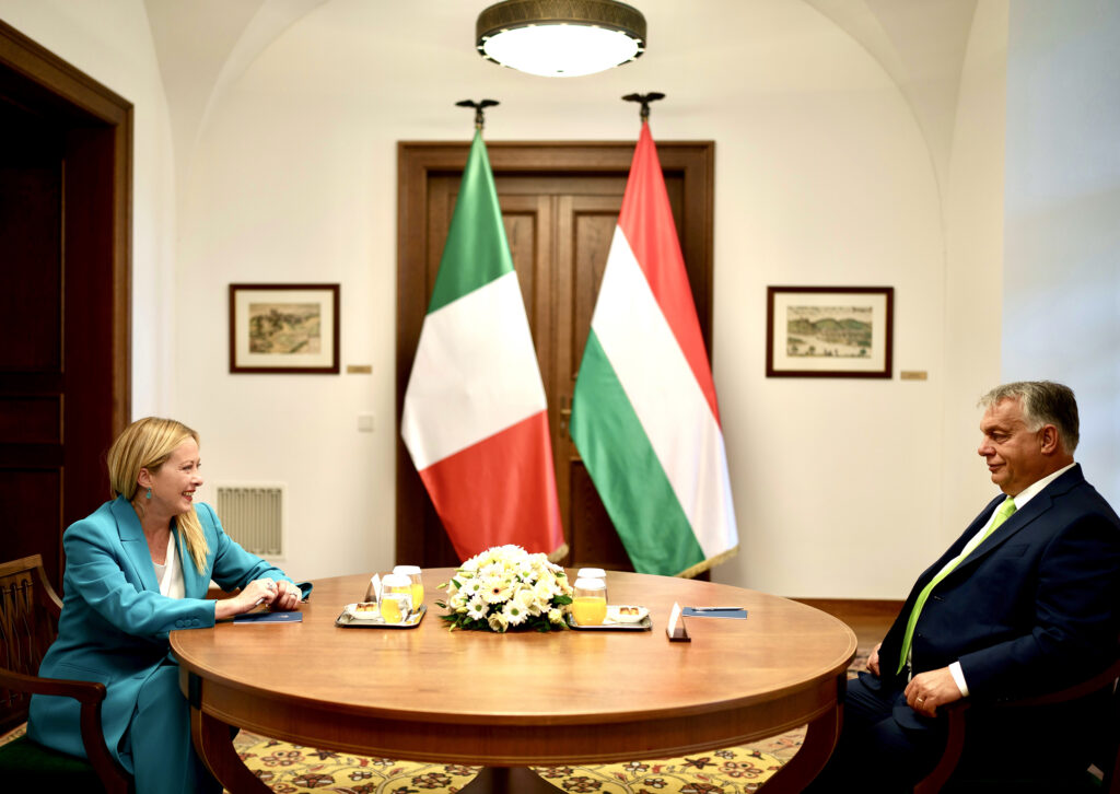 Italia-Ungheria, incontro Meloni-Orban a Budapest