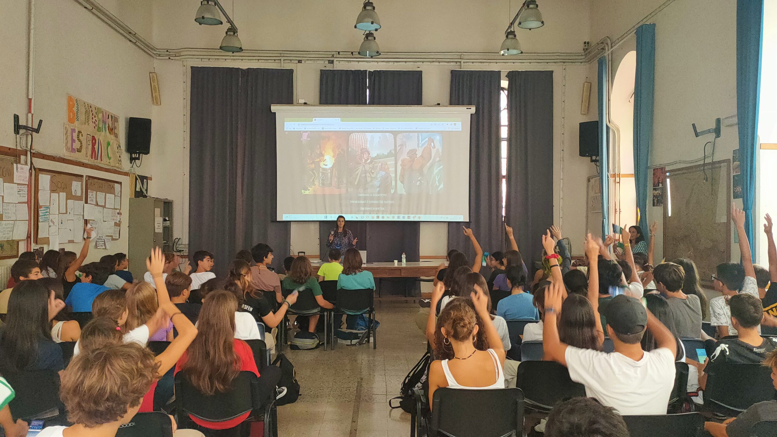 Educazione Alla Salute A Scuola Oggi Il Senatore Crisanti In Visita All Istituto Via Delle