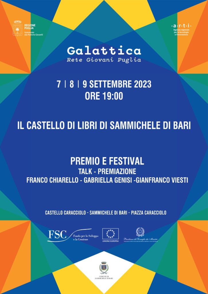 Sammichele di Bari: torna Il Castello di Libri, dal 7 al 9 settembre