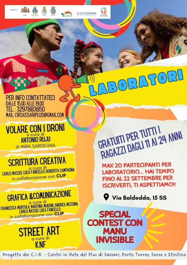 Aperte le iscrizioni ai nuovi laboratori del centro Poliss