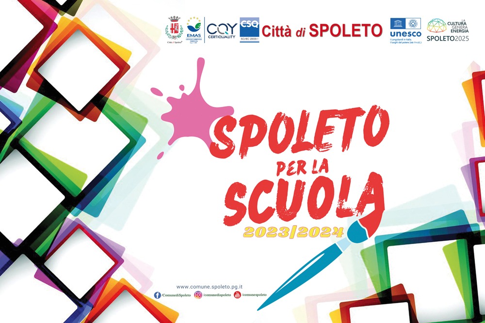 Spoleto per la Scuola 2023 | Presentazione martedì 19 settembre, ore 15.30