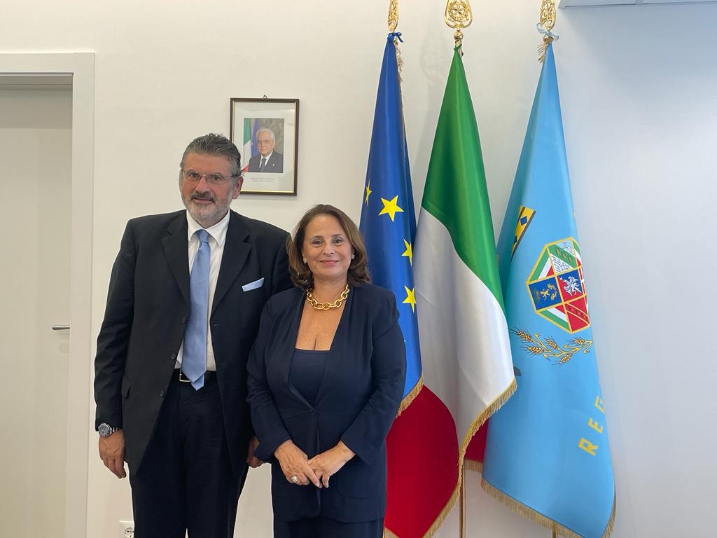 Sicurezza e tutela delle comunità – questi gli argomenti dell’incontro avvenuto presso la Regione Lazio, questa mattina tra Gianluca Quadrini e l’Assessore Regionale, Luisa Regimenti.