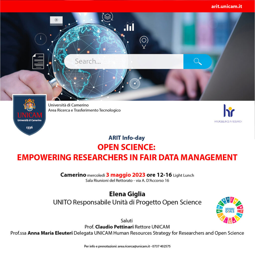 Open science: empowering researchers in fair data management