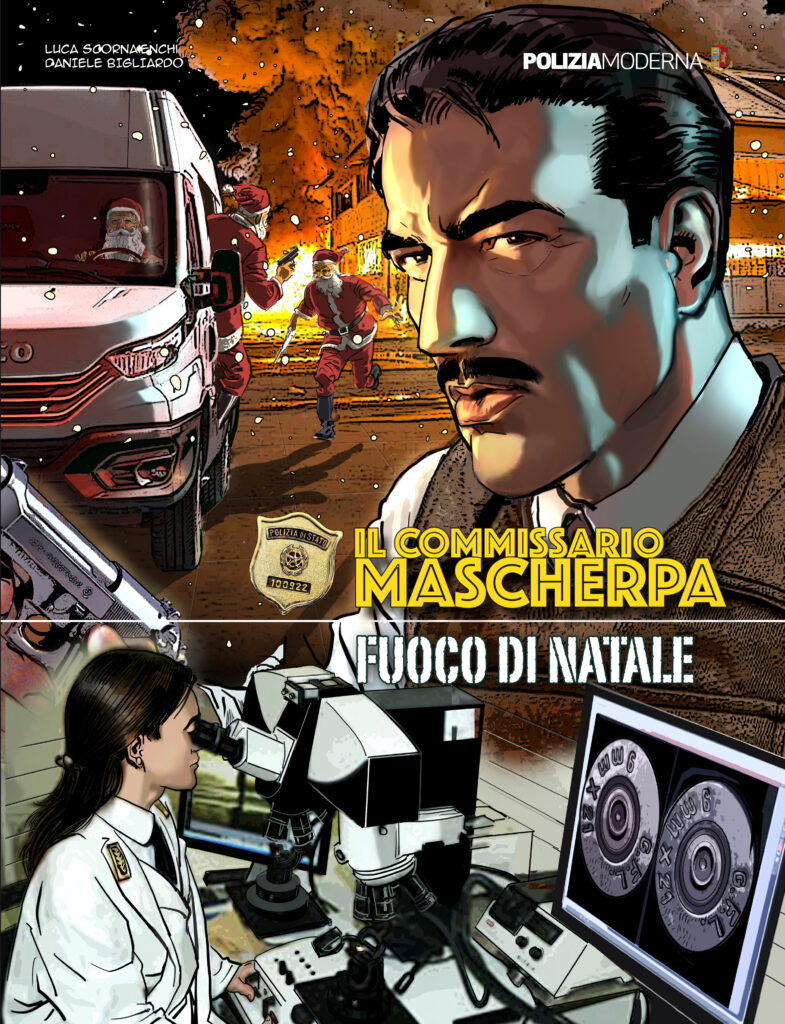 COMUNICATO STAMPA POLIZIAMODERNA E IL COMMISSARIO MASCHERPA A LUCCA COMICS & GAMES 2023