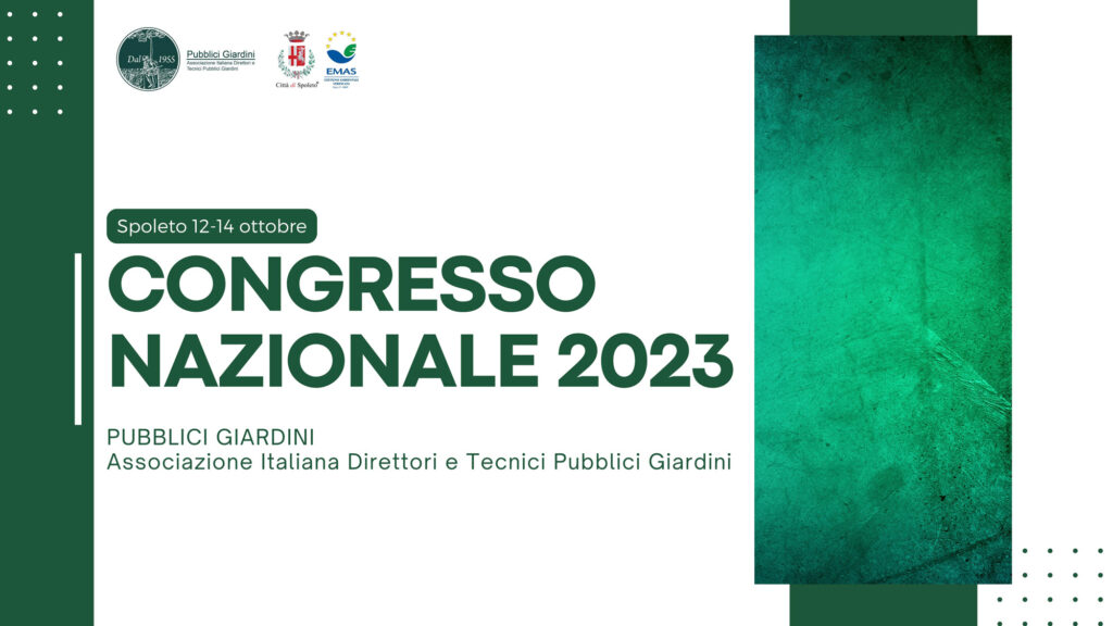 A Spoleto il Convegno nazionale 2023 di Pubblicigiardini | 12-14 ottobre 2023