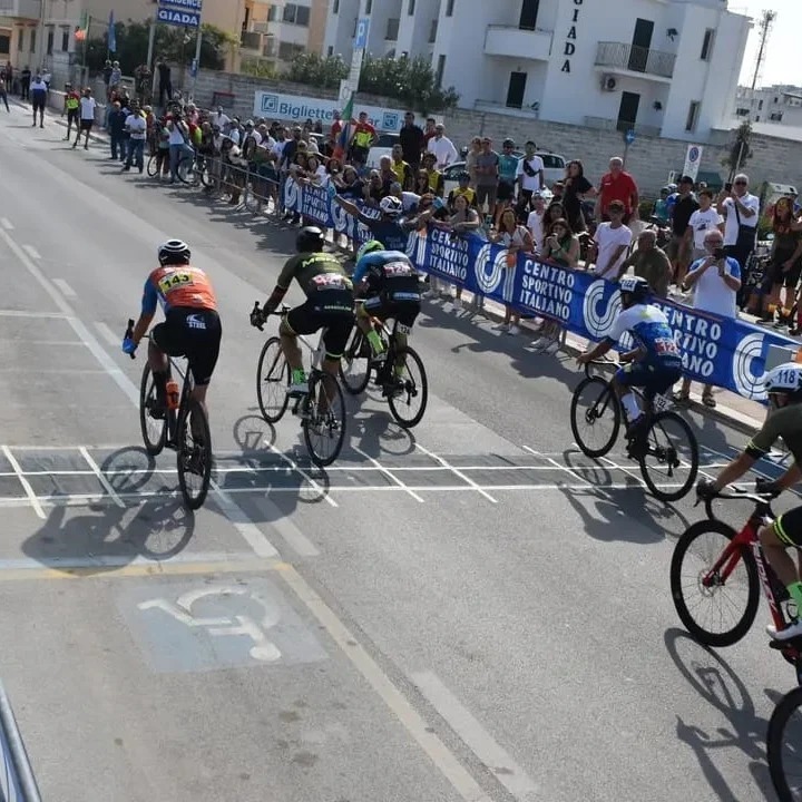 CICLISMO CSI: I CAMPIONI DELLA PROVA IN LINEA SU STRADA A VIESTE