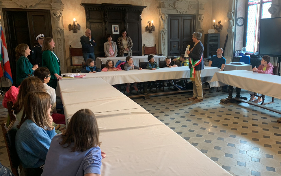 Sei bambini tedeschi ospiti dell’Istituto Comprensivo Papa Giovanni XXIII