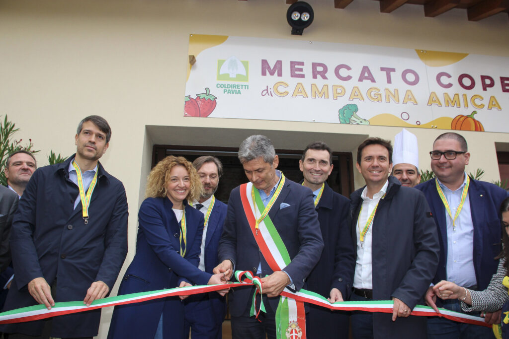 PAVIA, NASCE IL PRIMO MERCATO COPERTO DI CAMPAGNA AMICA IN PROVINCIA