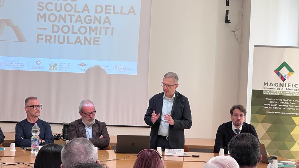 (ARC) Territorio: Zannier, Scuola delle montagna rilancia Dolomiti friulane