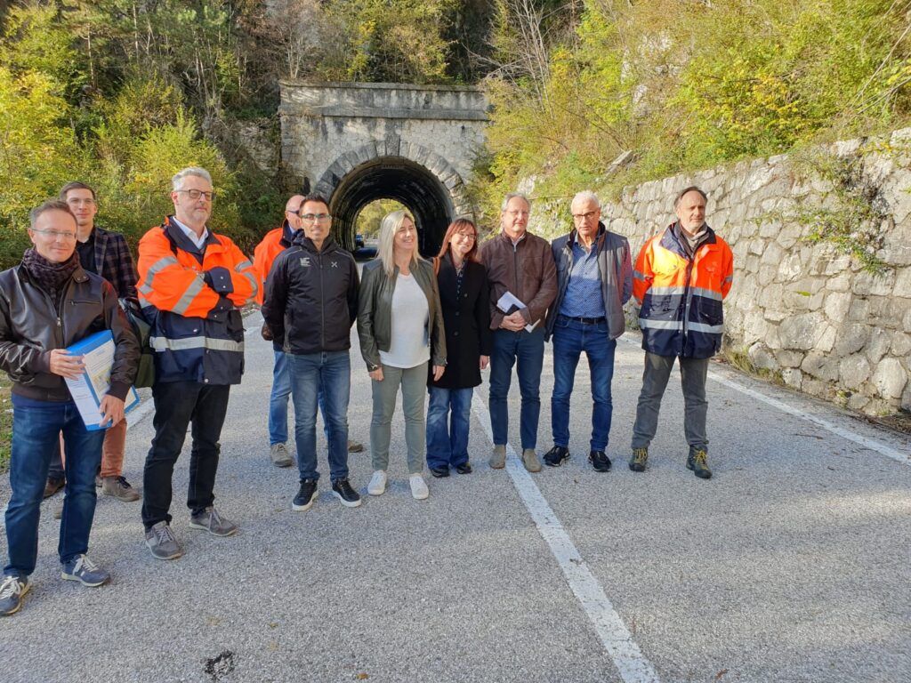 (ARC) Infrastrutture: Amirante, in sicurezza strada e pista ciclabile Amaro