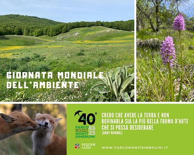 PR Monti Simbruini – Giornata Mondiale dell’Ambiente