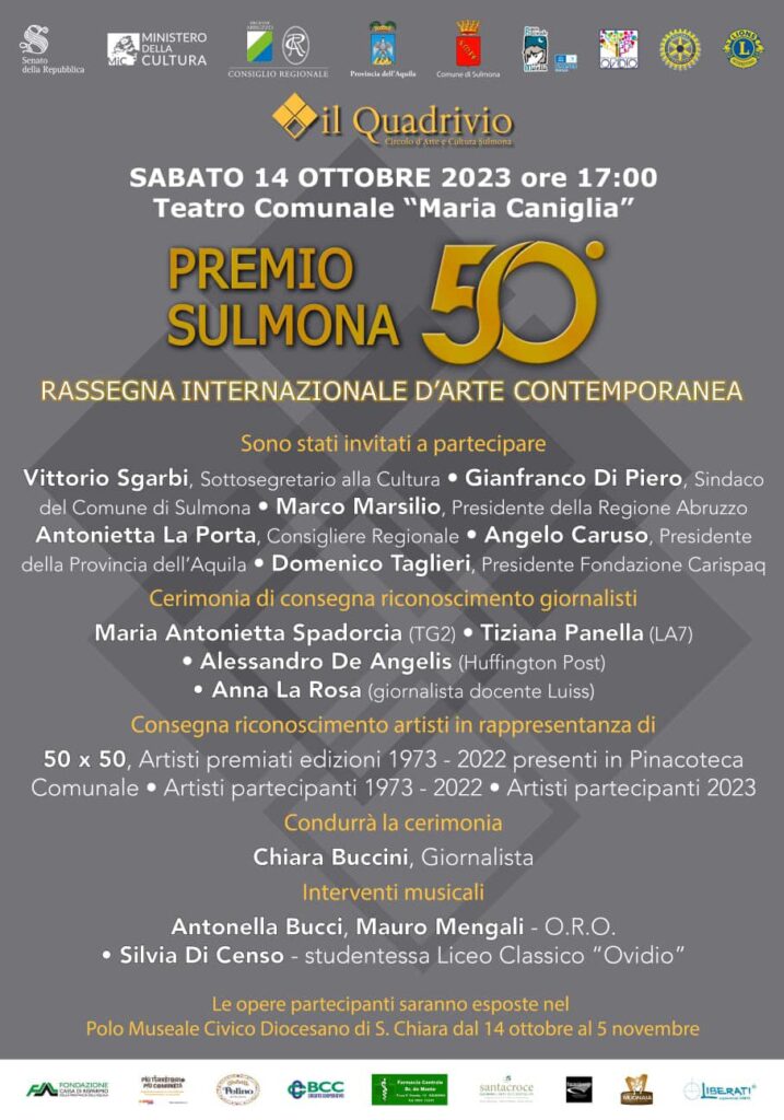 GIORNALISMO – PREMIO SULMONA A PANELLA, DE ANGELIS, SPADORCIA E LA ROSA