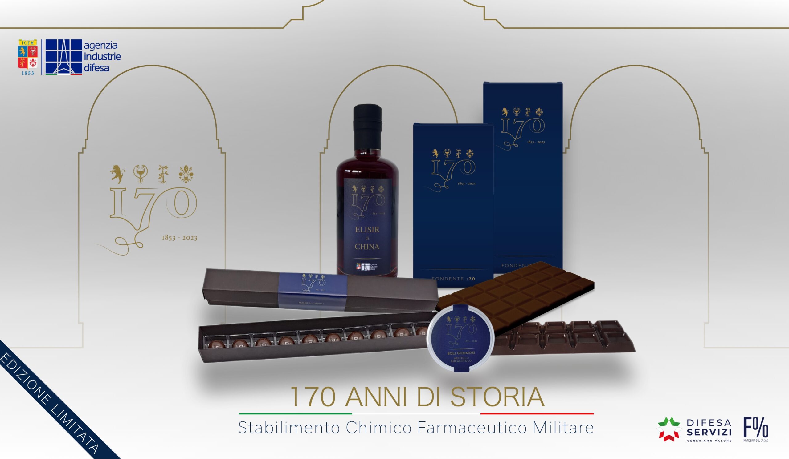 Nuova linea di prodotti per il brand "Stabilimento Chimico Farmaceutico Militare" - 2 Nuova linea di prodotti per il brand "Stabilimento Chimico Farmaceutico Militare" - 1