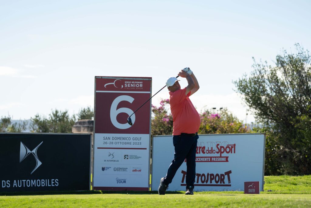 Sergio Melpignano Senior Italian Open: gli inglesi volano, 18° Canonica