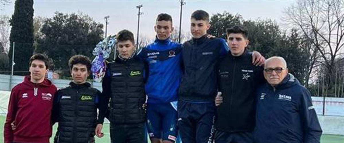 Il Podio Inseguimento Juniores