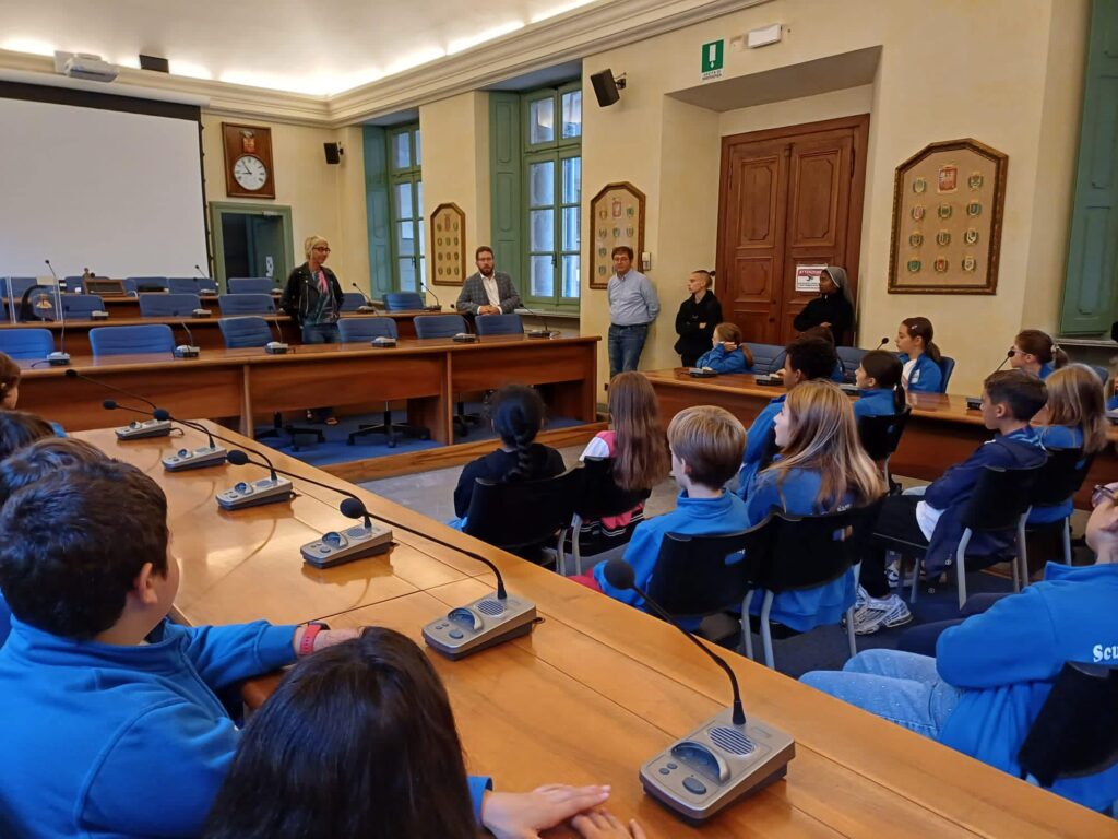 Visita classi del “Sacro Cuore”