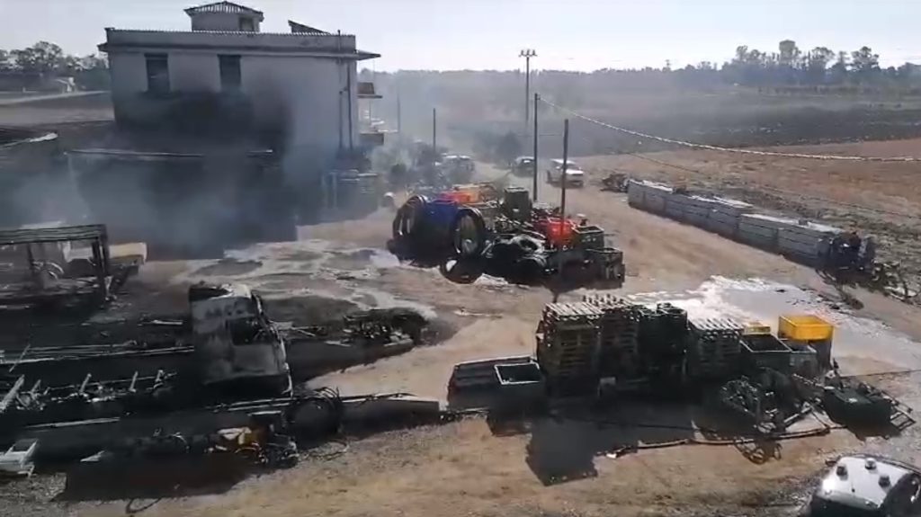 INCENDIO METAPONTO: COLDIRETTI “DANNI AZIENDA TOCCANO INTERA COMUNITA’”