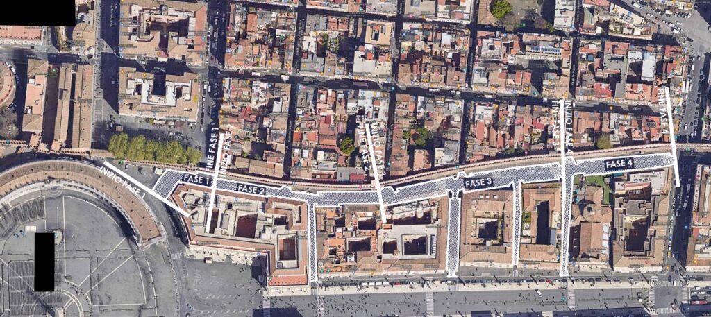 GIUBILEO; SEGNALINI: “RESTYLING PAVIMENTAZIONI STORICHE, SI PARTE DAL 13 NOVEMBRE CON VIA DEI CORRIDORI”