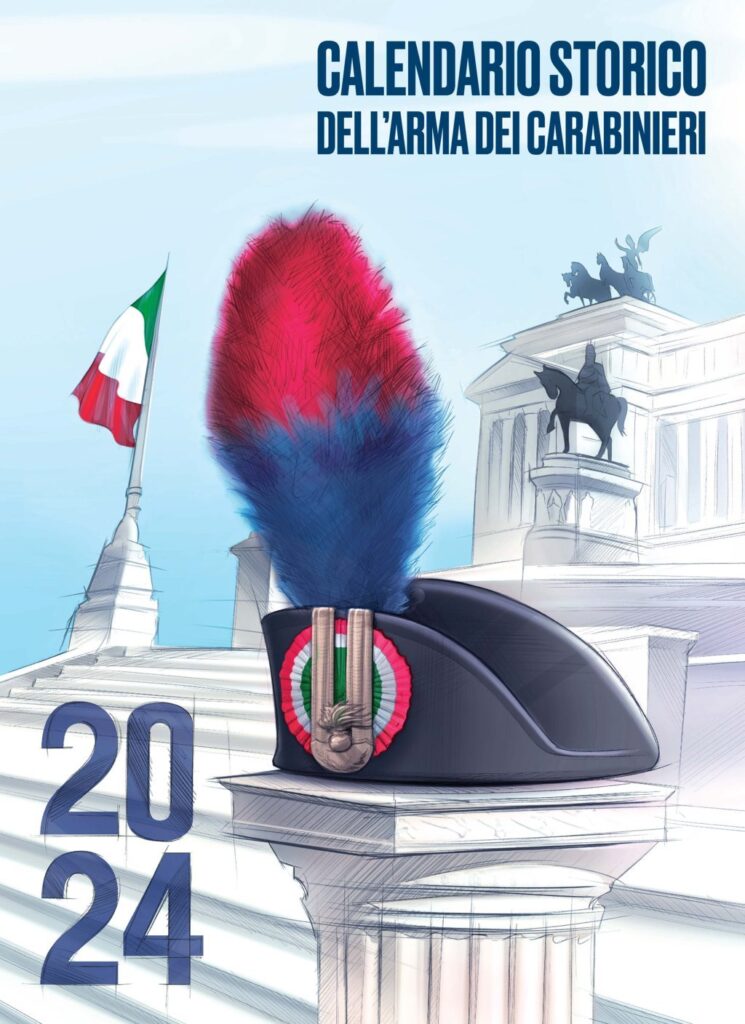 Presentazione Calendario Storico dell'Arma dei Carabinieri 2024 Agenparl