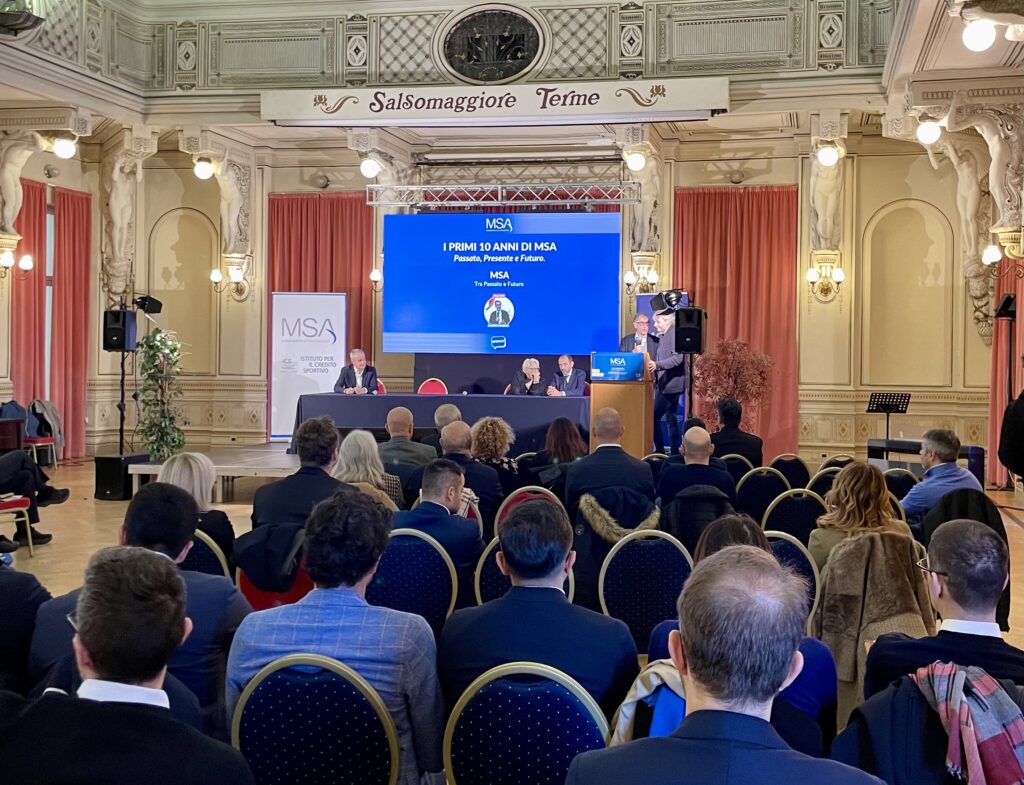 MSA compie 10 anni: a Salsomaggiore Terme, i manager sportivi