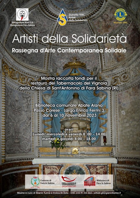 Artisti della Solidarietà a Fara in Sabina