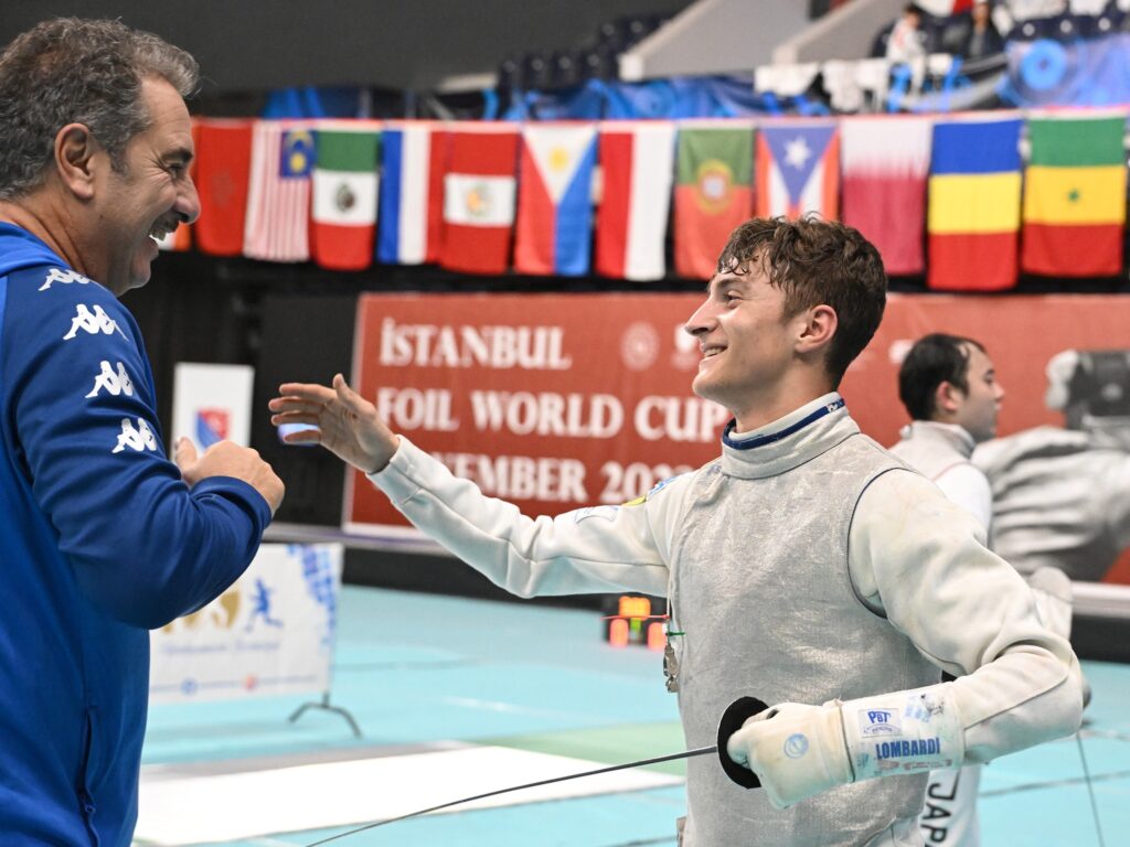 Coppa del Mondo di fioretto maschile – Doppio podio azzurro con il baby Giulio Lombardi e l’esperto Giorgio Avola
