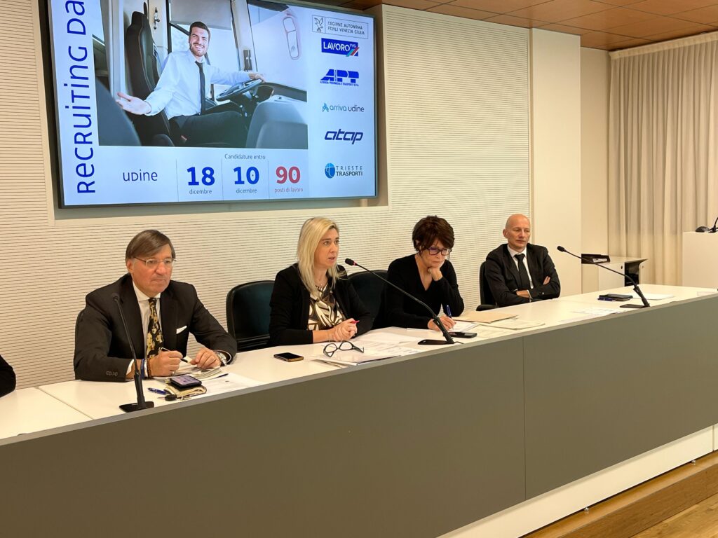 (ARC) Lavoro: Rosolen-Amirante, recruiting day per trasporto pubblico locale