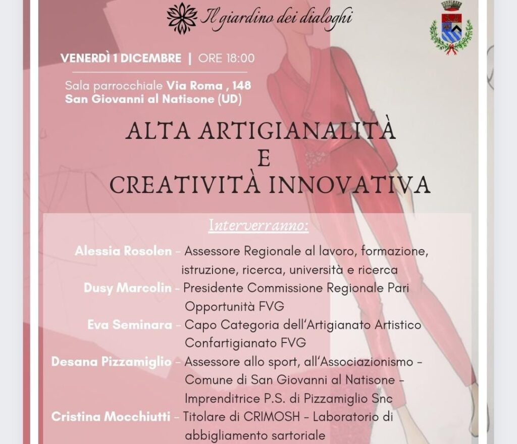 (ACON) IMPRESA. MARCOLIN(CRPO): GIARDINO DEI DIALOGHI 1/12 A S.GIOVANNI AL N.