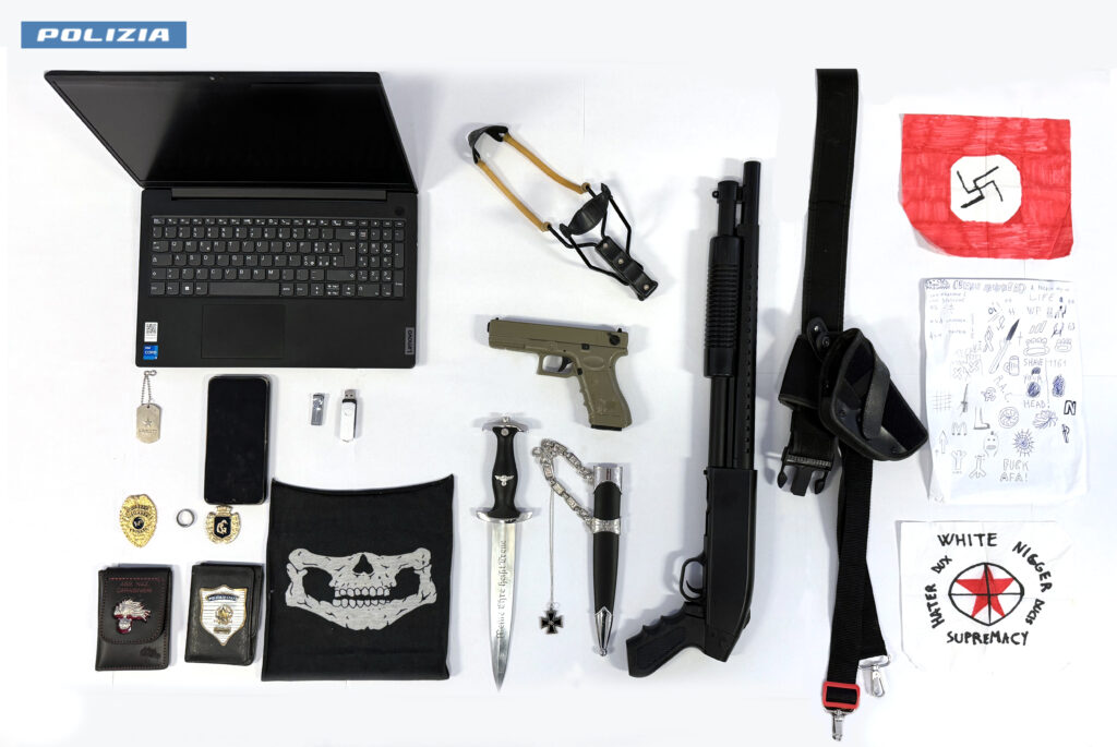 Operazione internazionale di contrasto all’estremismo di destra sul web
