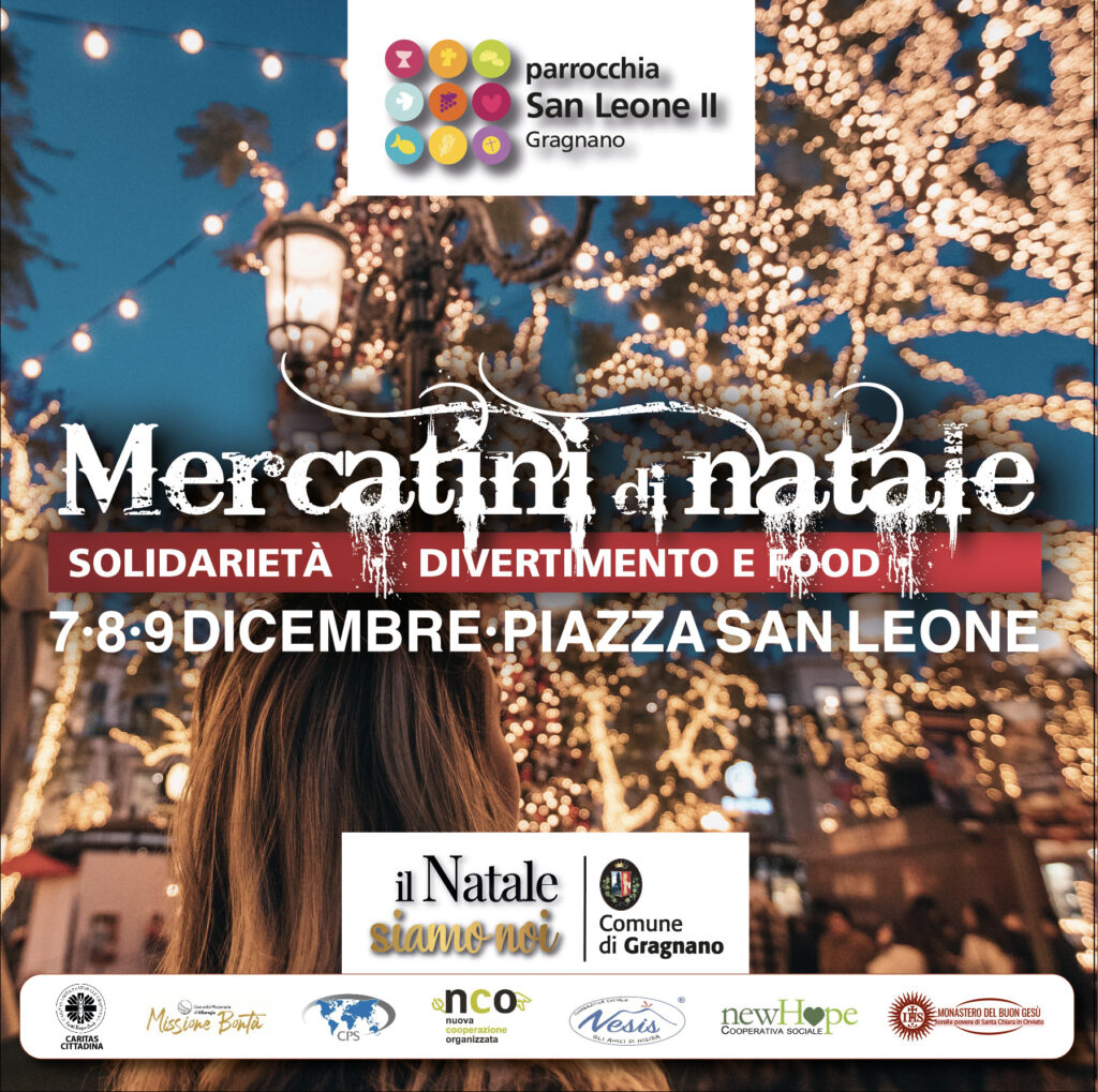 Gragnano. I Mercatini Solidali della Parrocchia San Leone, una favola di solidarietà