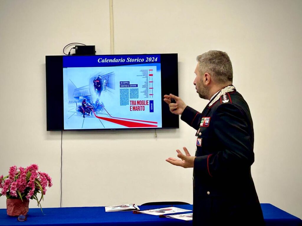 Comunicato Stampa della presentazione del Calendario Storico dell’Arma dei Carabinieri presso il Comando Provinciale Carabinieri di Caserta