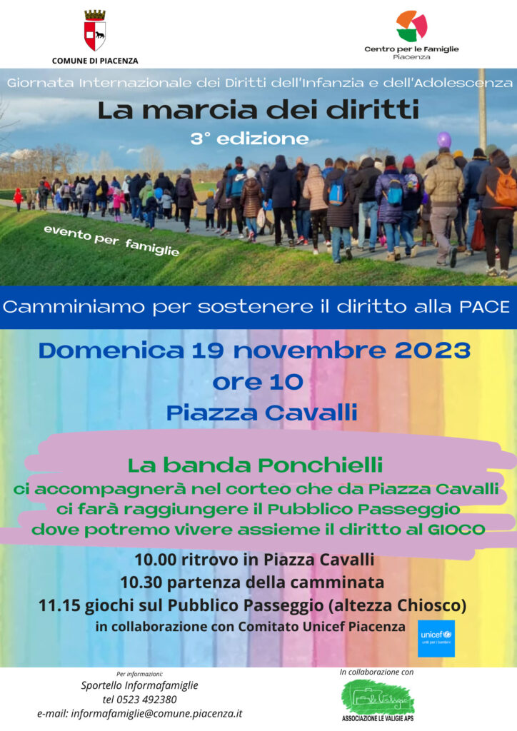 In cammino per la pace, da piazza Cavalli al Facsal la “Marcia dei diritti”