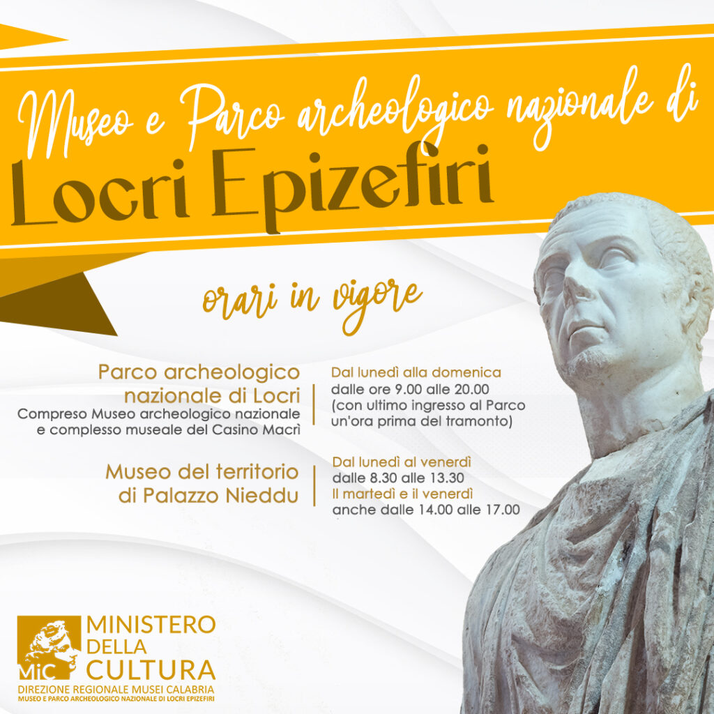 CS_Nuovi orari e prossimi appuntamenti a Locri Epizefiri