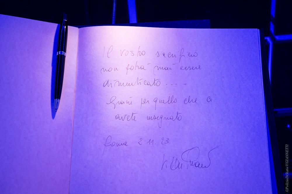 La POLIZIA DI STATO commemora i defunti – FOTO + Comunicato Stampa