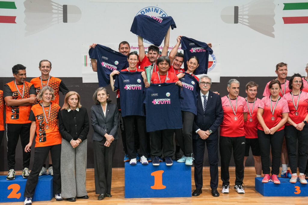 Badminton: Campionato Italiano a Squadre Master 2023 – Il BC Milano è campione d’Italia