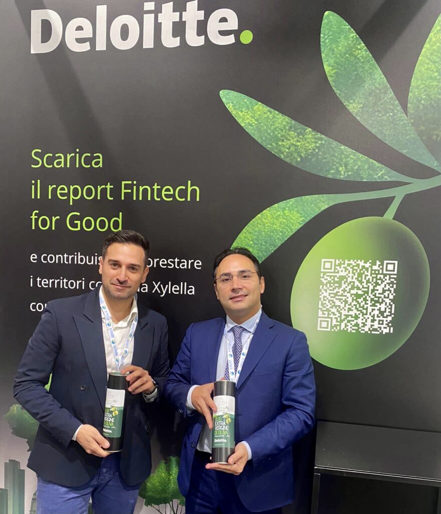 DELOITTE CREA NEL SALENTO IL PARCO ULIVI FINTECH FOR GOOD